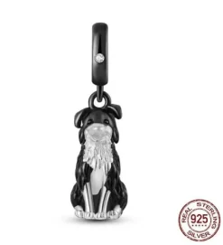 Dog Charm Collection Pandora Style Charms Sterling Silver Boston, Frenchie, Chi, Schnauzer, Puppy