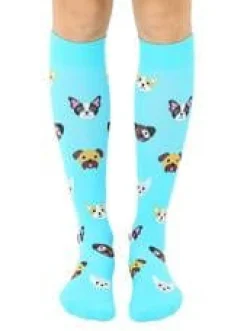 Dog Knee High Compression Socks! Feel Good & Look Cute Too! *