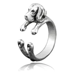 Dog Ring-Sterling Silver Dog Ring Wear your best friend all day!