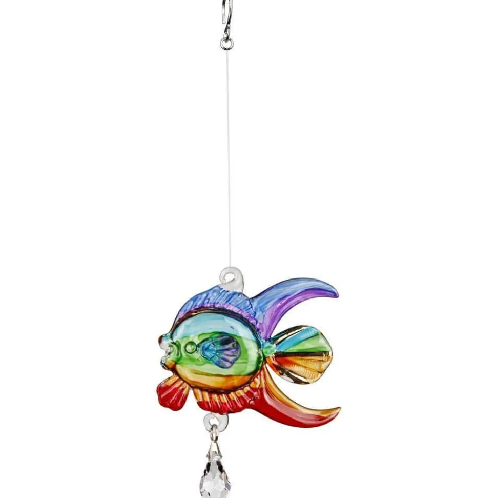 Dolphin, Seahorse or Coral Fish Sun catchers-Rainbow Makers! Hand Made with Swarovski Crystal