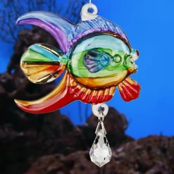 Dolphin, Seahorse or Coral Fish Sun catchers-Rainbow Makers! Hand Made with Swarovski Crystal