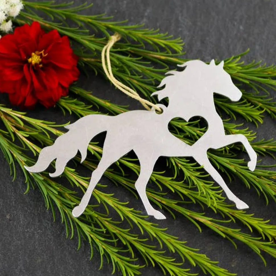 Donkey & Horse Metal Ornaments *