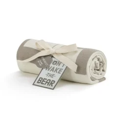 Don't Wake the Bear Woven Blanket - Nursery Keepsake *