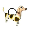 Dora the Dachshund Metal Art Watering Can Polka Dot Doggy *