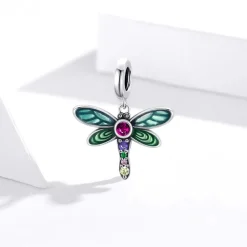 Dragonfly Charms or Pendants Sterling Silver 925