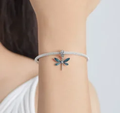 Dragonfly Charms or Pendants Sterling Silver 925