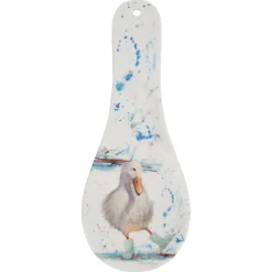 DUCK in BOOTS WATERCOLOR SPOON REST