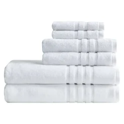 Eco-Friendly Recycled 6-Piece 650gsm Bath Towel Set*
