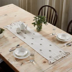 Embroidered Country Bee Table Runners & Placemats