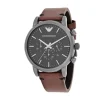 Emporio Armani Men's Chronograph Gunmetal Stainless Steel Watch