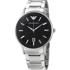 Emporio Armani Men's Three-Hand Date Steel Watch