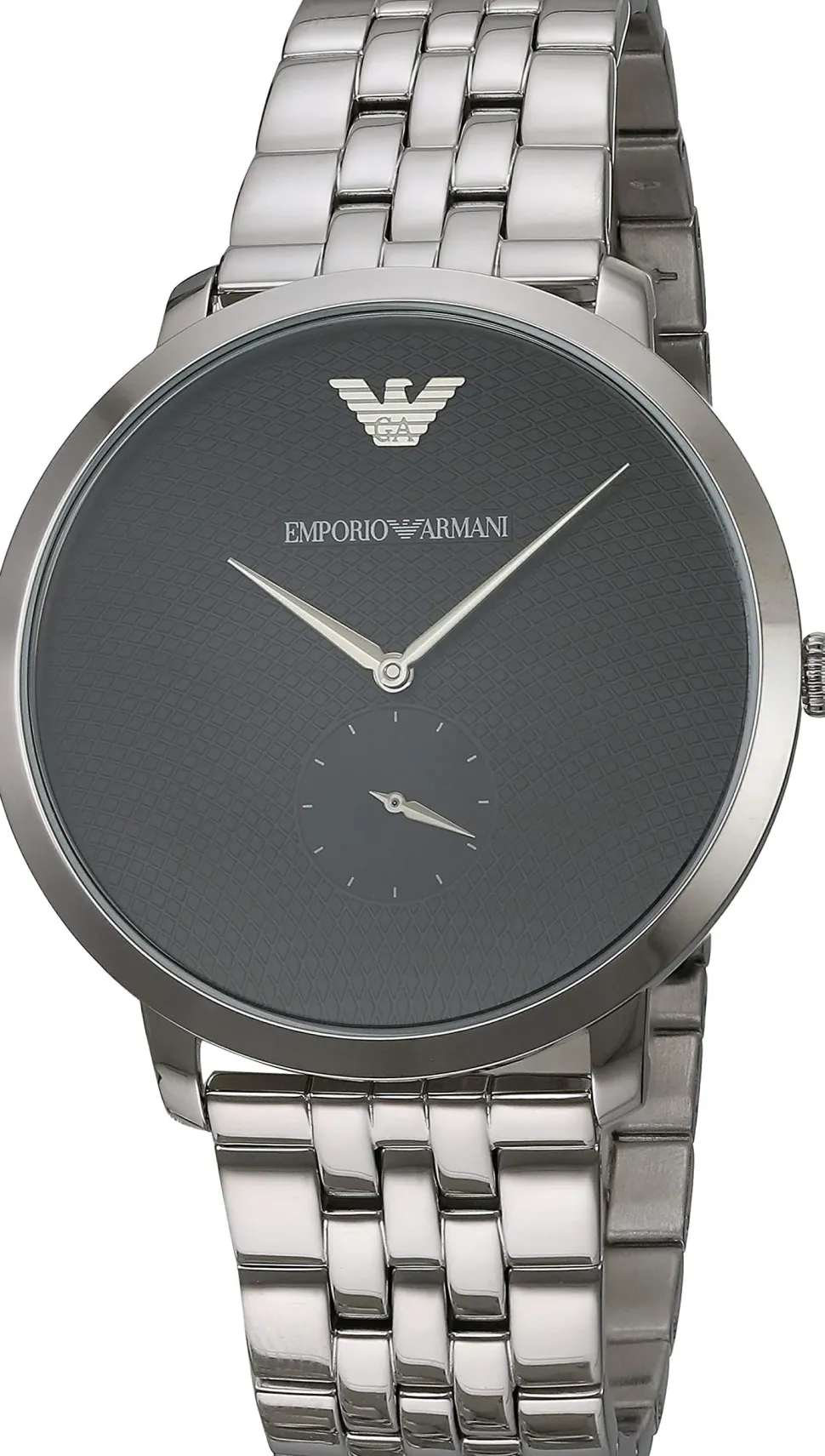 Emporio Armani Men's Three-Hand Steel Watch