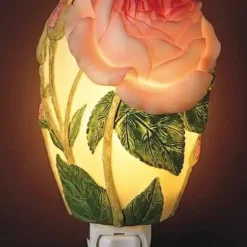 English Rose Night Light
