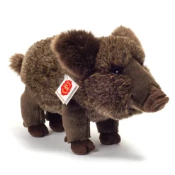 European Wild Boar 30 cm Fluffy Plush Animal by Teddy Hermann