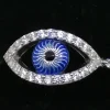 Evil Eye Ring Sterling Silver