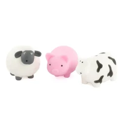 Farm Squeezies Squishy Pig, Cow or Sheep Fidget Toy