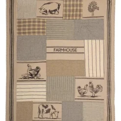 Farmhouse Collection Quilted Throw 50x60