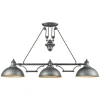 Farmhouse 3-Lght Adjustbl Islandw/Shade