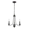 Farmington 3-Lght Chandelier Oil Rubbed Bz