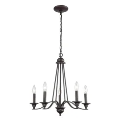 Farmington 5-Lght Chandelier Oil Rubbed Bz