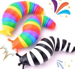 Fidget Slug, Articulated Caterpillar Fidget Toy