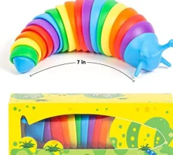 Fidget Slug, Articulated Caterpillar Fidget Toy