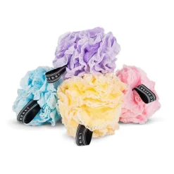 Finchberry Bath Poufs-Rose & Lacey Loofah Bath Sponges