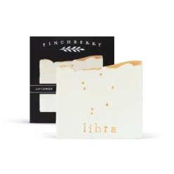 Finchberry Natural Zodiac Soap Bars-White and Gold Elegant Perfect for Gifting!