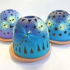 Firefly Ceramic Luminary-Handmade in the USA!*