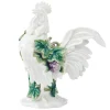 Fitz & Floyd Sicily Green Fine China Rooster