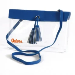 FL Gator Vegan Leather Stadium Clear Crossbody Bag