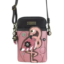 FLAMINGOS- KEYCHAIN/COIN PURSE/Xbody/Tote by Chala