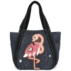 FLAMINGOS- KEYCHAIN/COIN PURSE/Xbody/Tote by Chala