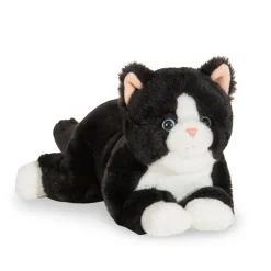 Floppy Eco-Friendly Tuxedo Black and White Kitty Cat 30 cm - plush toy - stuffed toy