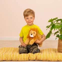 Floppy Plush Lion Lying 33 cm by Teddy Hermann