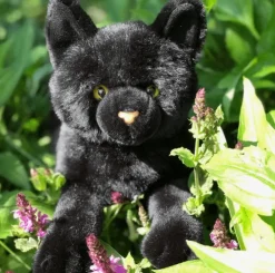 Floppy Realistic Black Cat-Lifesize! Meet Binx...