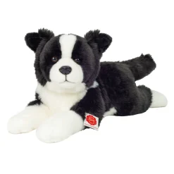 Floppy Soft Border Collie Lying 45 cm by Teddy Hermann