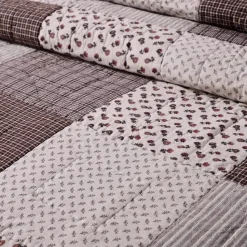 Florette Patchwork French Country Farmhouse Quilt Collection