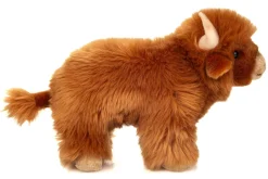 Fluffy Cute Red Highland Cow Plushie by Teddy Hermann