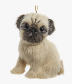 Fluffy Dog Ornaments-Realistic Pups for Christmas Decoration