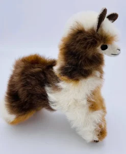 Fluffy Plush Llama Handmade in Peru