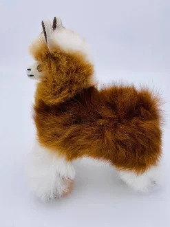 Fluffy Plush Llama Handmade in Peru