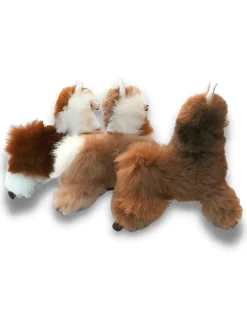 Fluffy Plush Llama Handmade in Peru