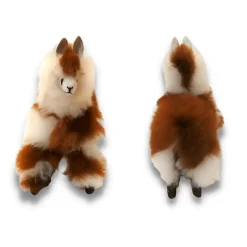 Fluffy Plush Llama Handmade in Peru