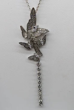 Fluttering Butterflies Necklace and Earrings-TOP Quality, Spectacular!