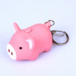Flying or Standing Key-chain Light Piggies! Makes Noise for Emergencies Too!*