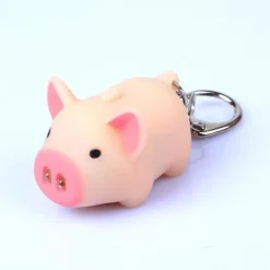 Flying or Standing Key-chain Light Piggies! Makes Noise for Emergencies Too!*