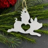 Flying Pig Metal Ornament *