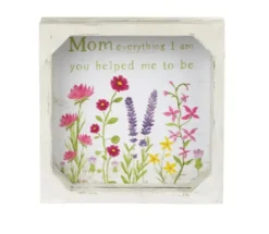 Framed Box Sign Gift for Mom by Blossom Bucket*