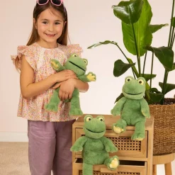 Frederik the Frog Eco Friendly Plush Floppy Froggy 32 cm by Teddy Hermann